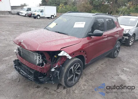 2022 Chevrolet Trailblazer Fwd Rs z USA, uszkodzony, nr VIN KL79MTSL6NB034148